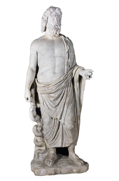 Hippocrates statue